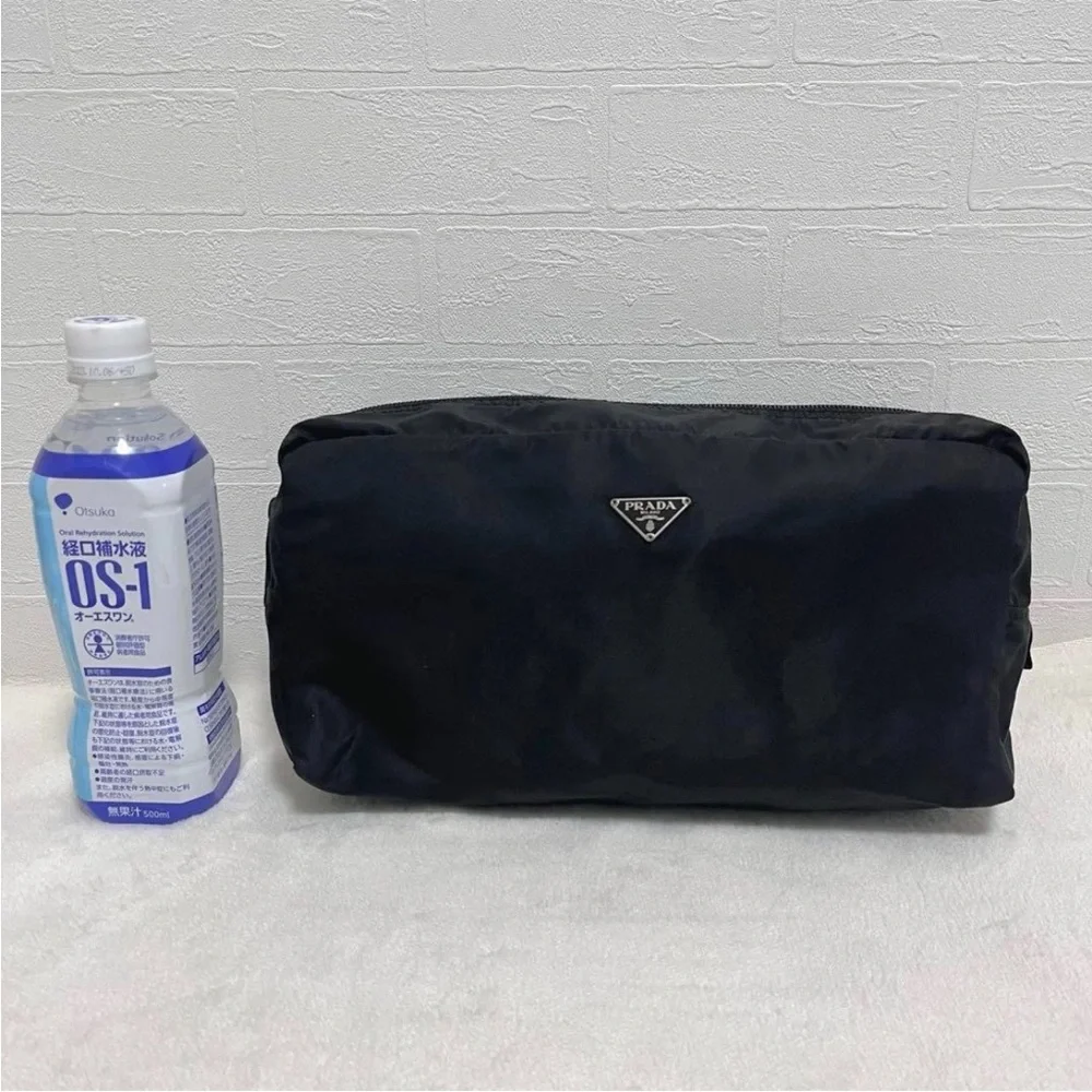 Prada Black Nylon Cosmetic Bag - Picture 3 of 13